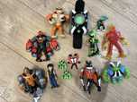 Ben 10 zestaw figurki zegarek