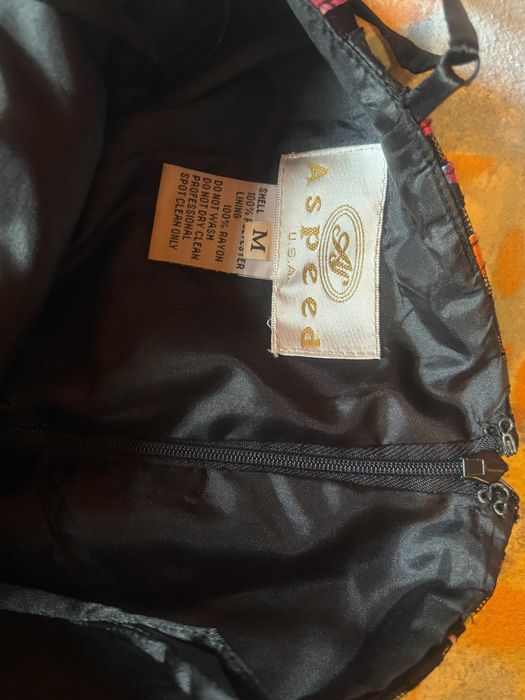 sukienka wyjściowa  czarna i kolorowa ,amerykańska