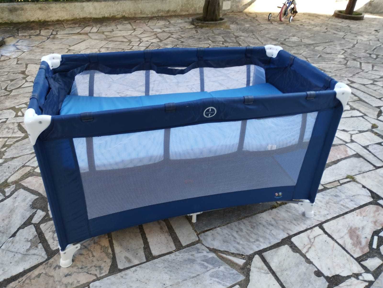 Cama de Viagem para bebé com dois níveis