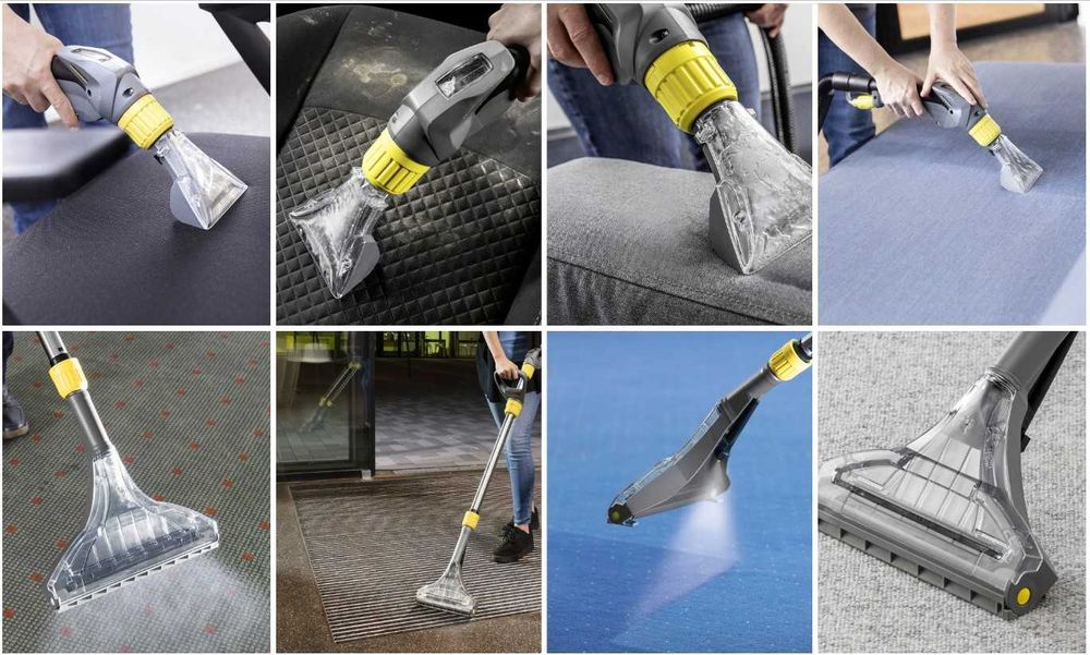 Odkurzacz piorący Karcher Puzzi 10/1 cena za 24h! koncentrat K wynajem