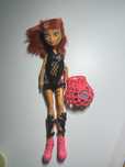 Lalka Tolarei Stripe Ghouls Sports Monster High