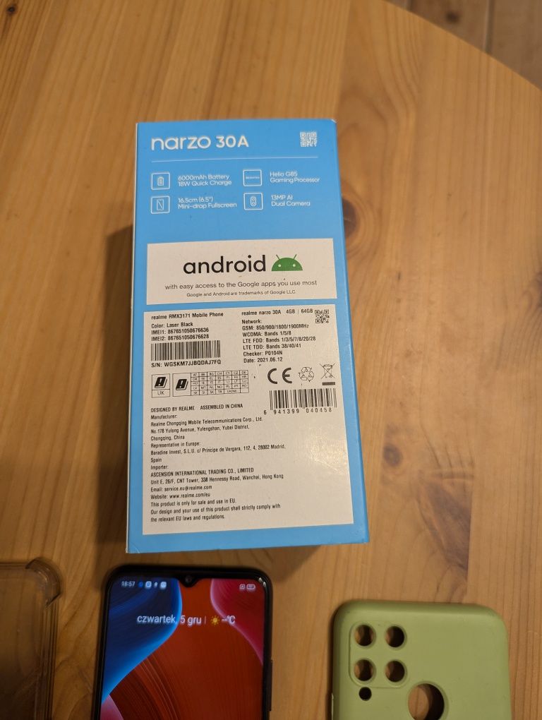 Realme narzo 30A 4 /64 GB