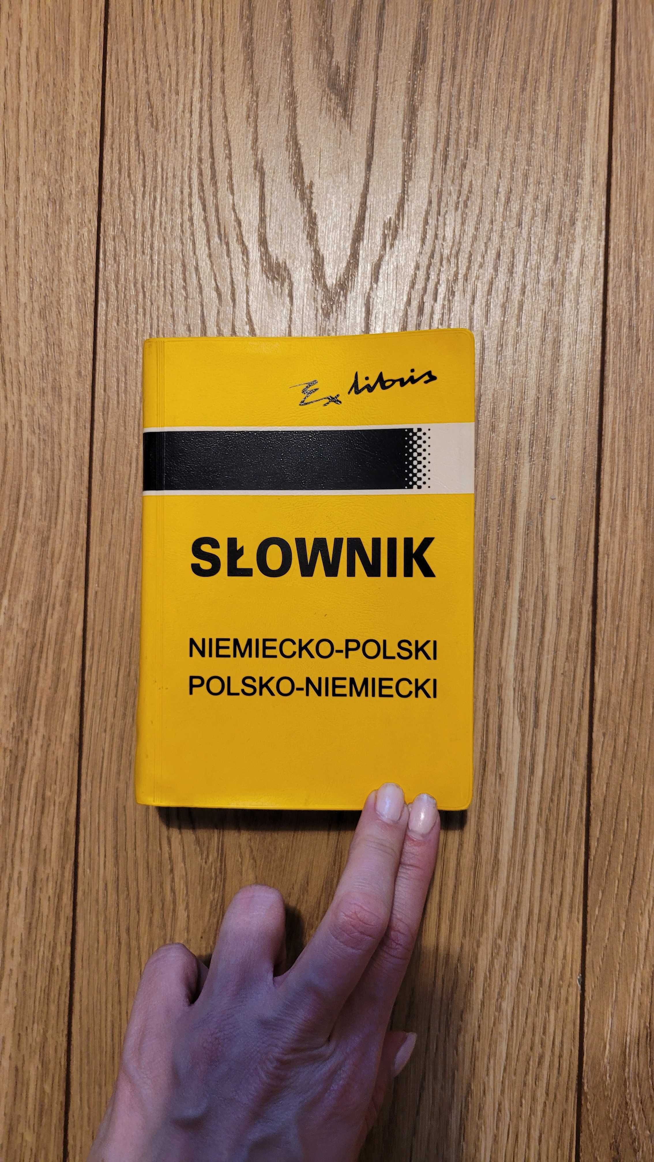 Exlibris Słownik polsko-niemiecki i niemiecko-polski