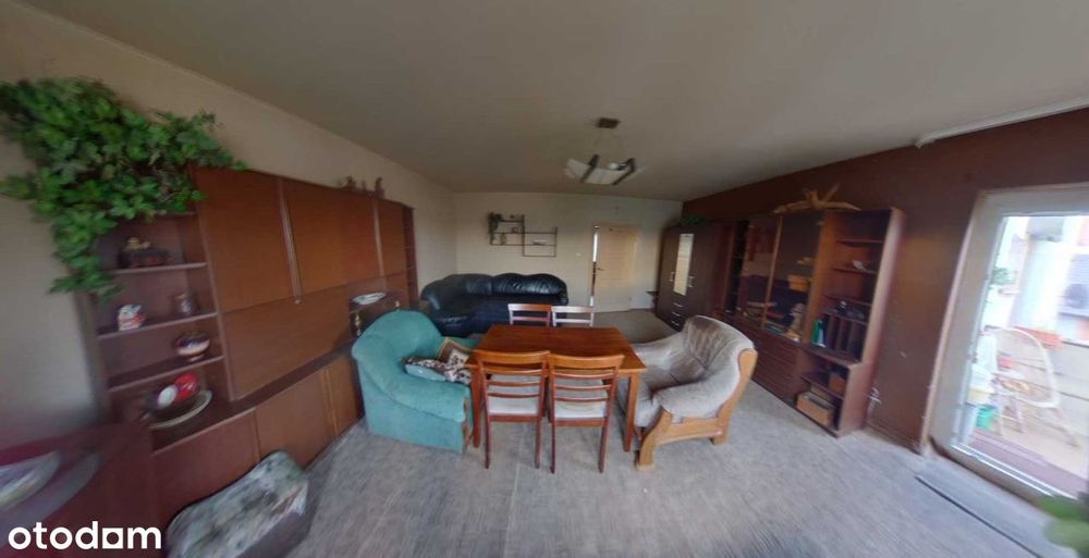 Przestronne 3-pokojowe mieszkanie z ogrodem