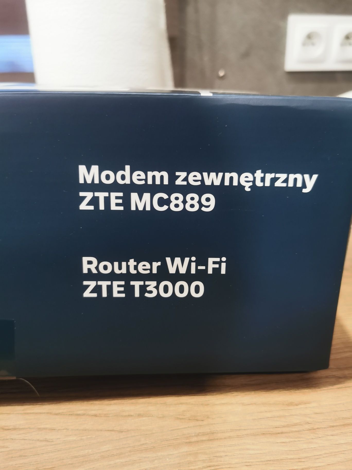 Nowy modem zewnętrzny Zte mc 899 router wi-fi zte t3000