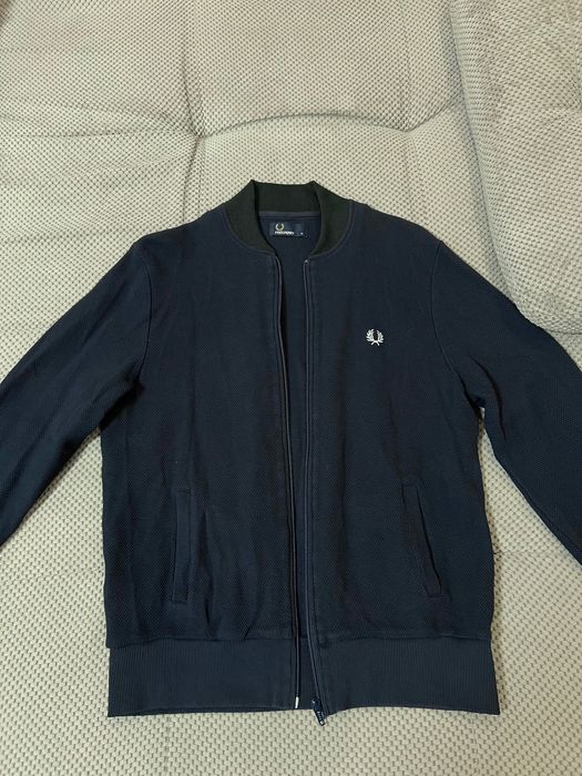 Кофта Fred Perry оригинал на молнии худи олимпийка бомбер зипка