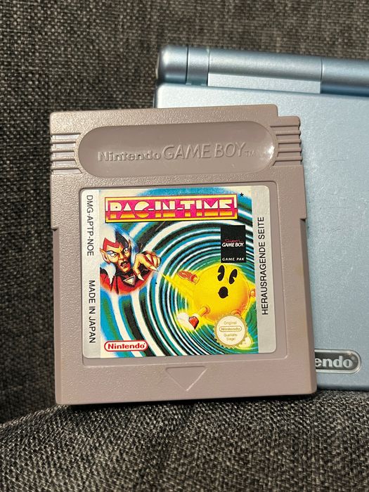 Pac In Time Pac Man Oryginał Game Boy nintendo gameboy pacman
