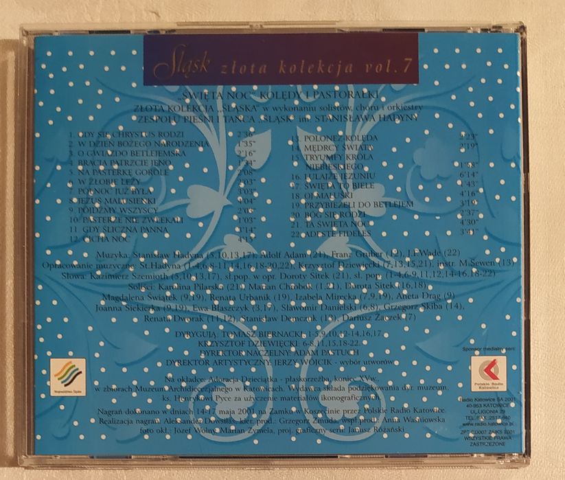 Płyty CD - Kolędy / Krawczyk Rynkowski Dąbkowska