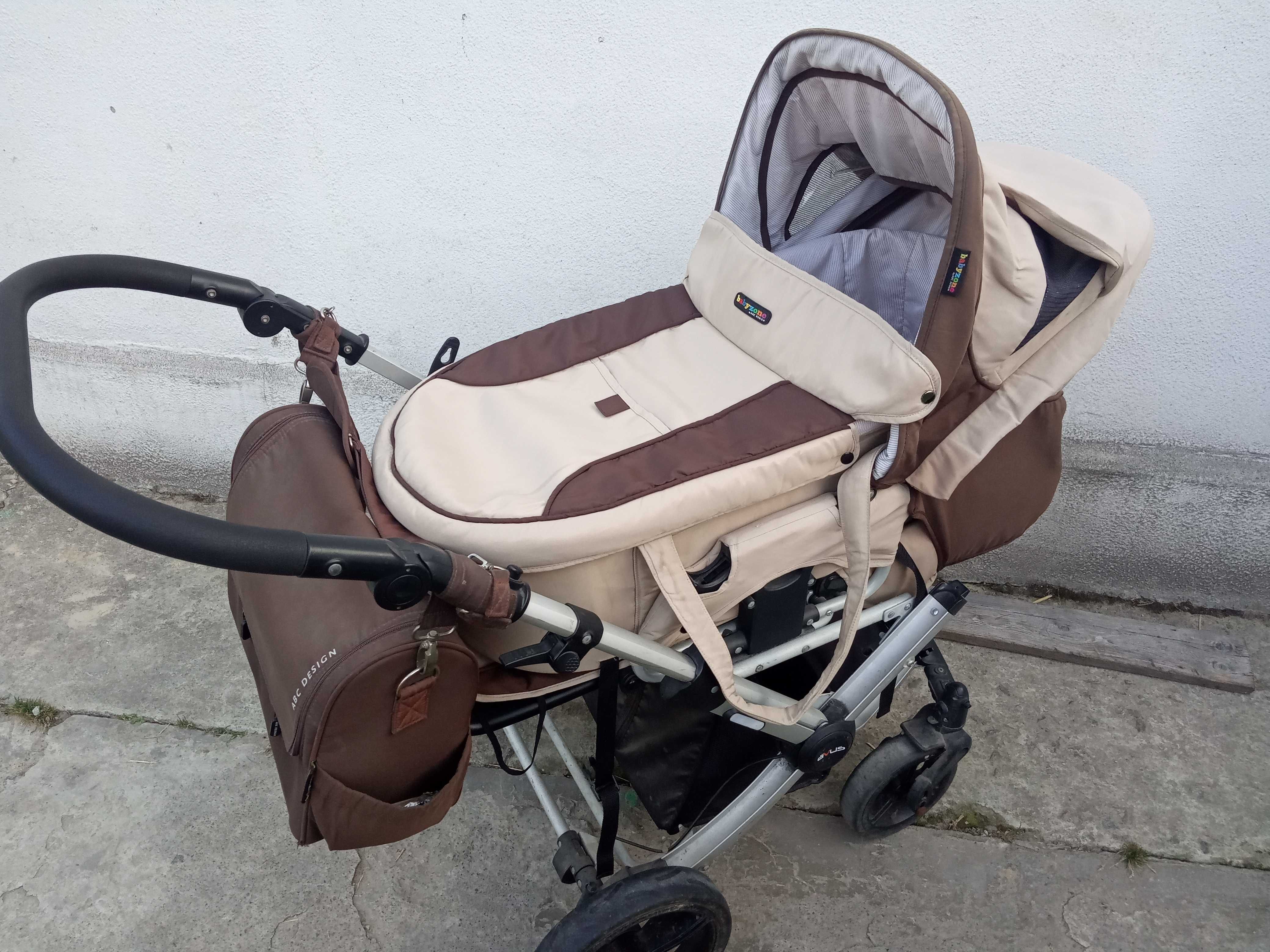 Дитяча коляска, візок ABC Design + одяг для хлопчика 0-2 рр