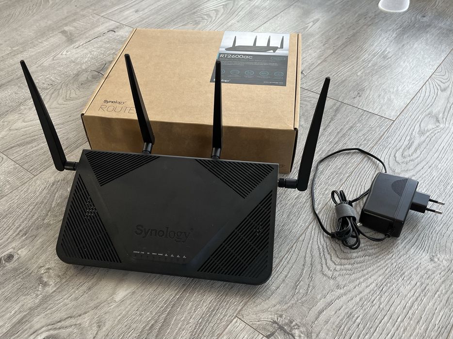 SYNOLOGY RT2600AC - Router WiFi AC2600 STAN JAK NOWY + Oryginalne opak