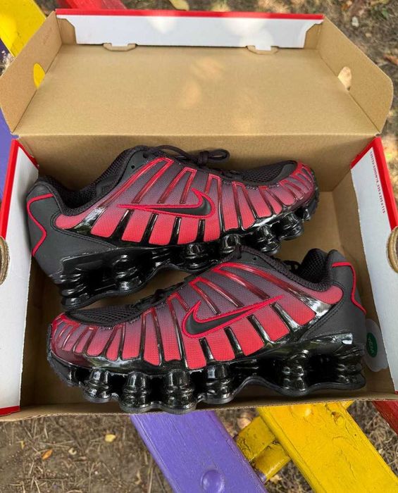 ОРИГІНАЛ! Nike Shox TL Black/Red 39 41 42 42.5 43 44 45 | IF6202-001