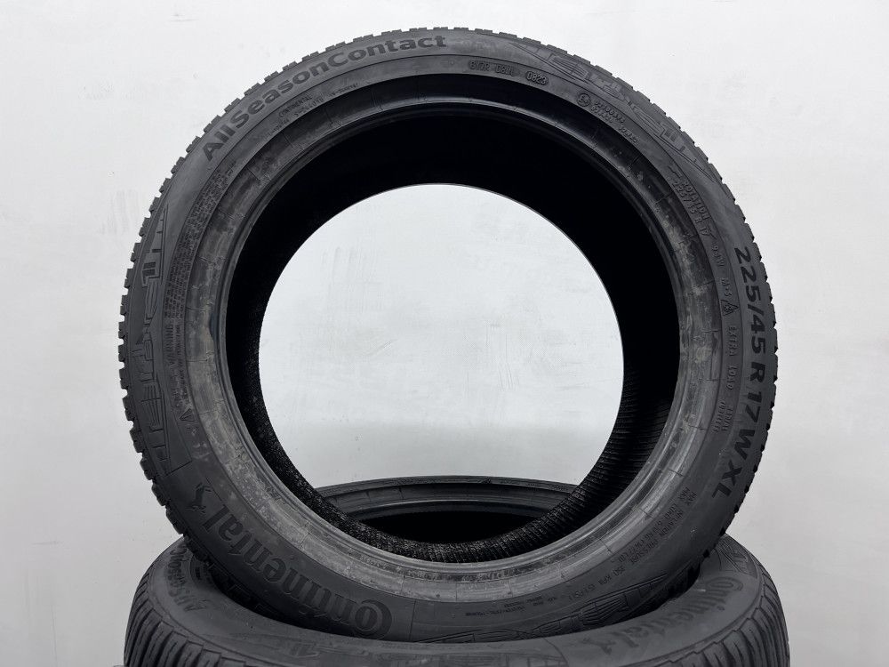 2шт всесезон 225/45/R17 6,5мм 2023р Continental All Season Contact