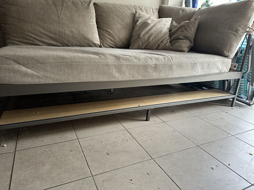 Ikea EKEBOL sofa kanapa loft industrialna