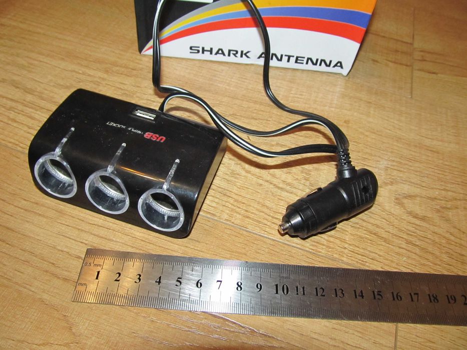 Трійник Адаптер для прикурювача для Автомобіля