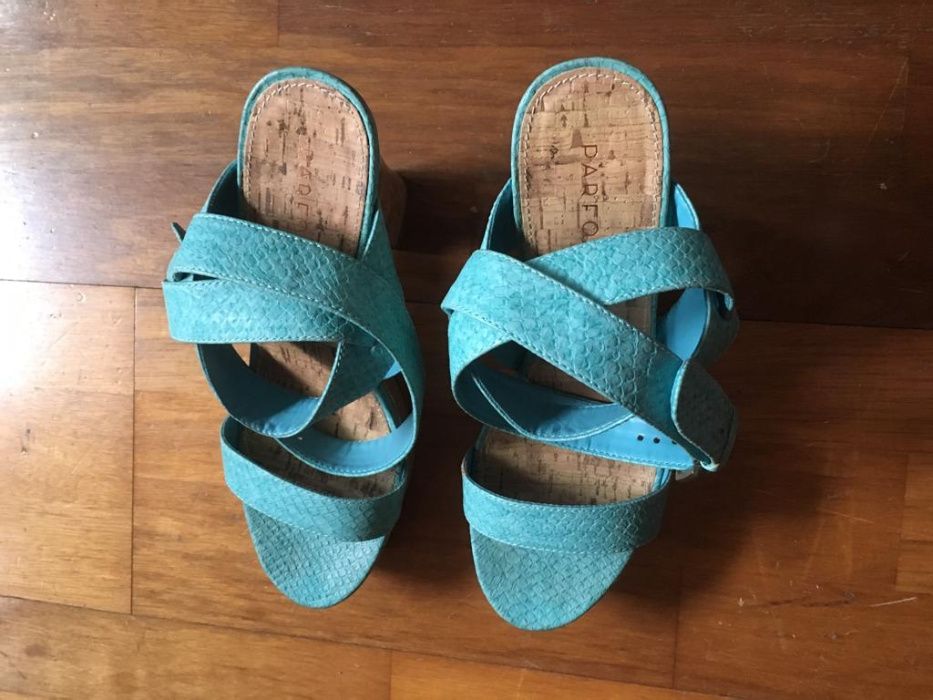 Sandálias turquesa PARFOIS
