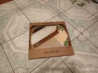 Nowe złote lustro łazienkowe 37 cm