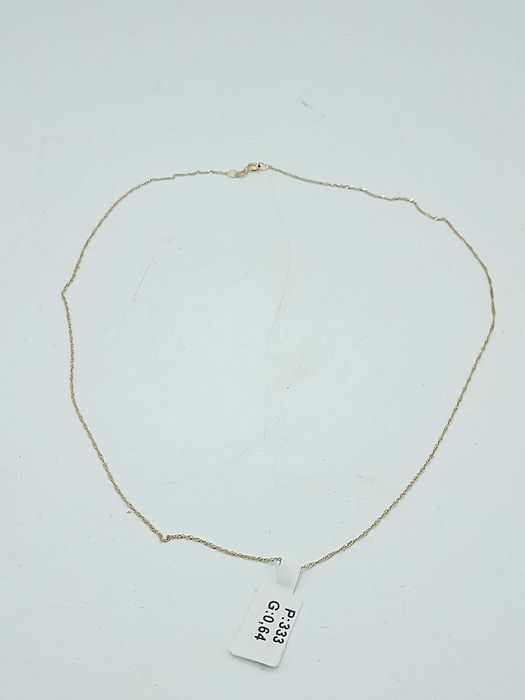 Złoty łańcuszek P: 333 G: 0,64
