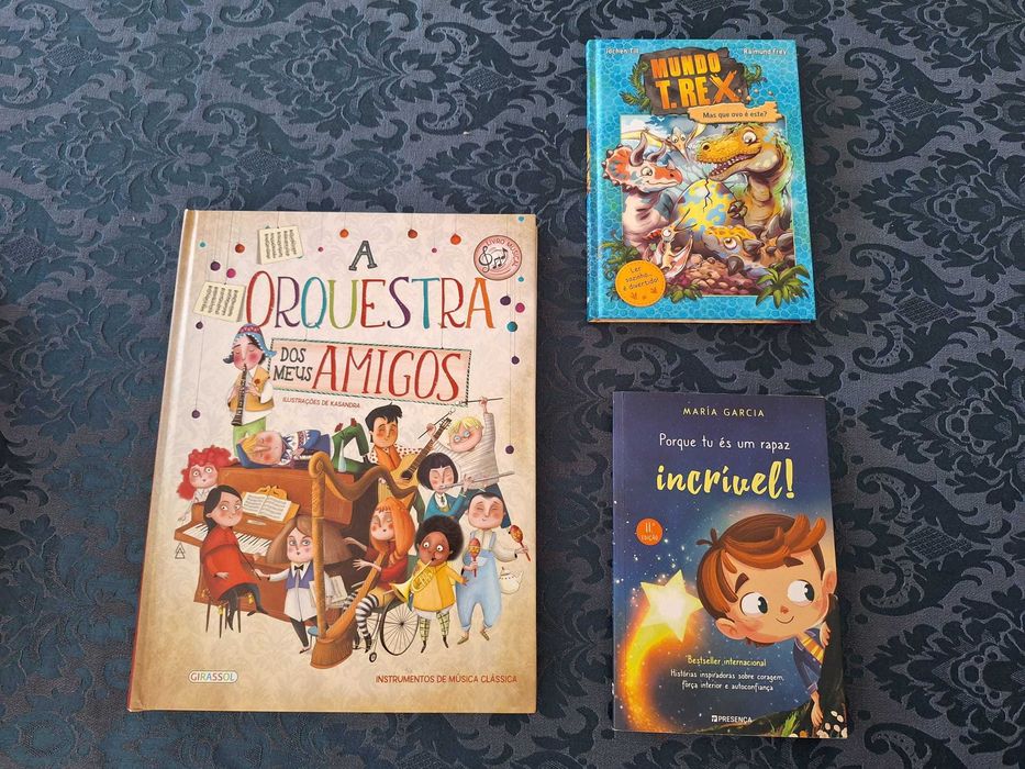 Livros crianças 4-12 anos