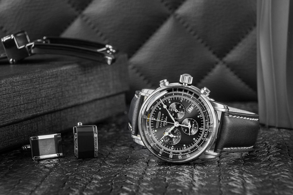 zegarek męski zeppelin 100 yahre 7680-2 + box