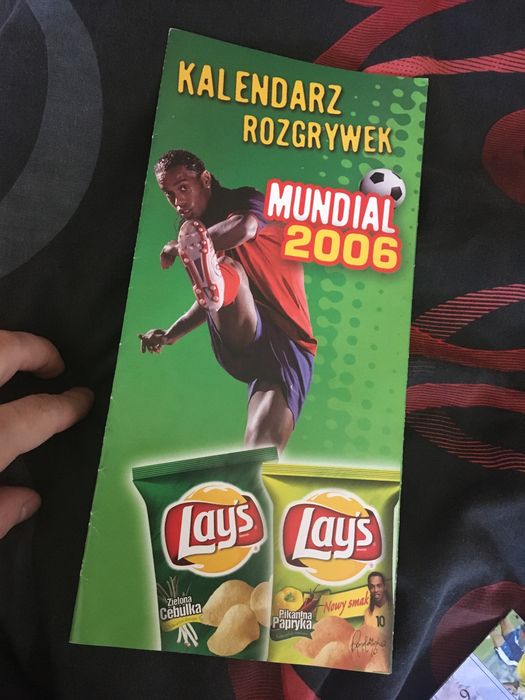 Pilkarze 2006 uefa fifa star foods lays cheetos mr snaki chio 2002