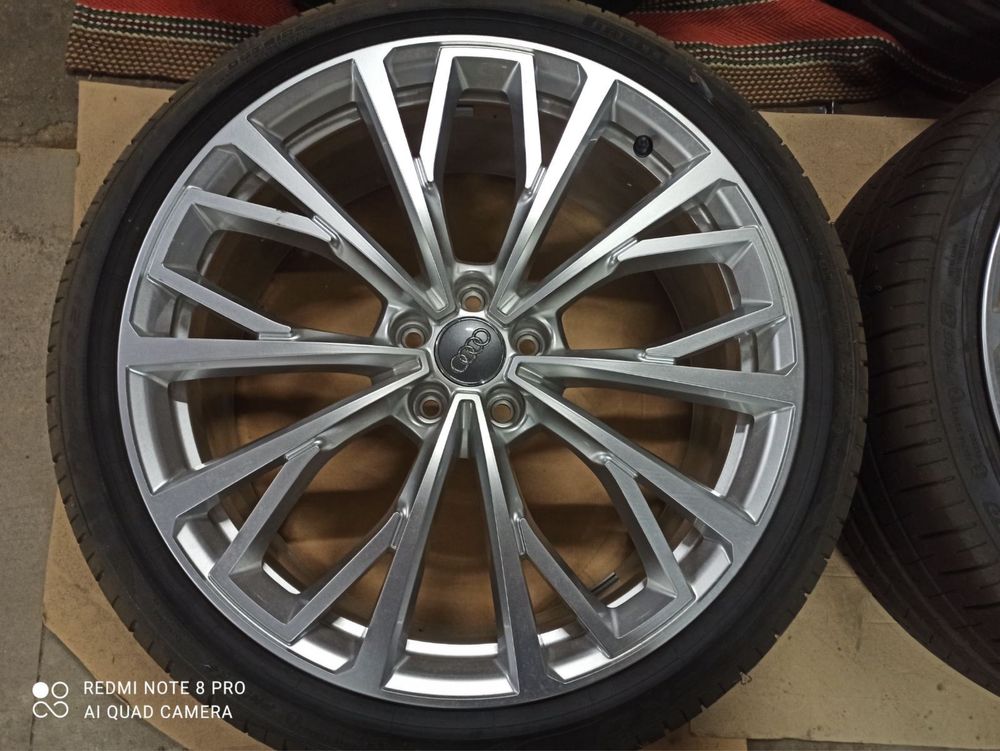 Диски Audi A6 C8 R21 на шинах 255/35 R21 Pirelly PZero 4K0601025L