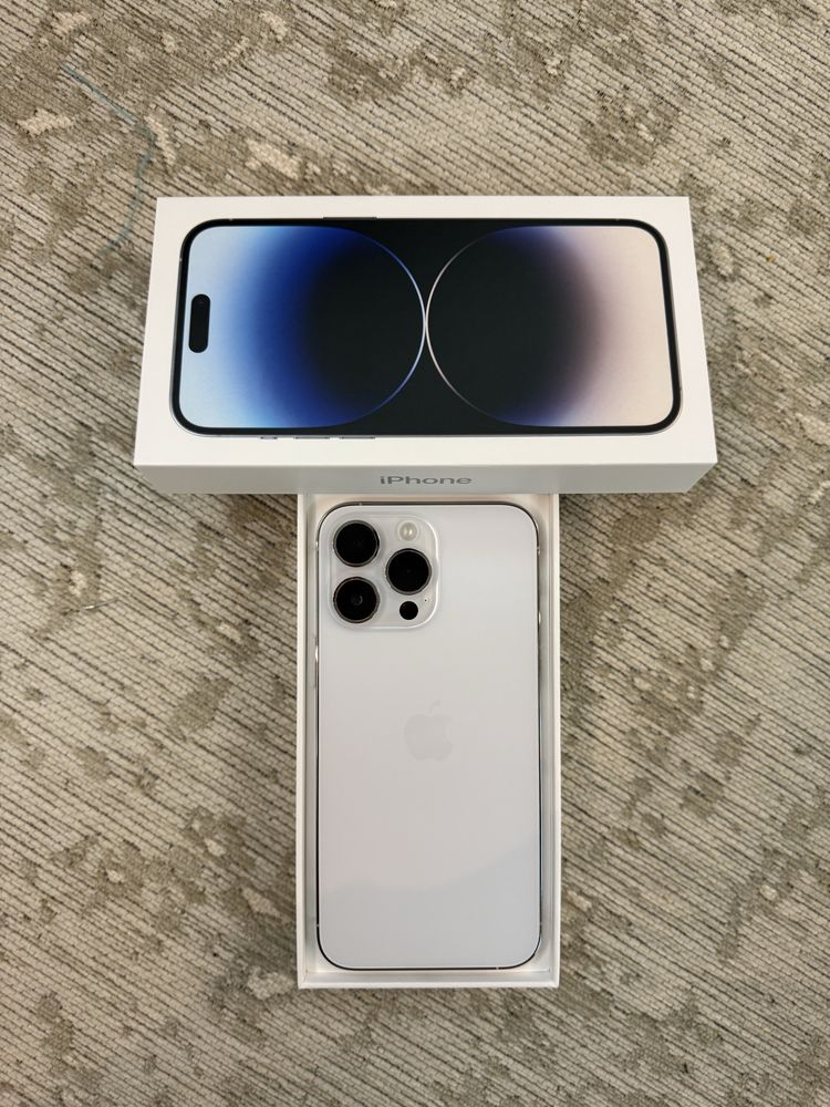 IPhone 14 Pro Max SILVER 128GB + Ofertas Novas - COMO NOVO