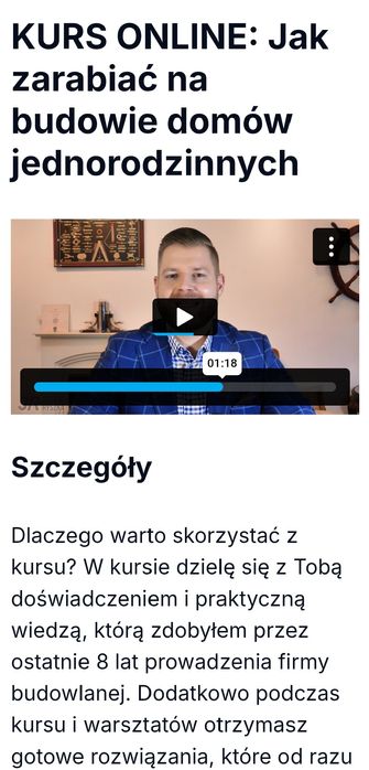 Kurs online jacekryszka.pl jak zarabiać na sprzedaży domów