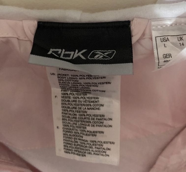 Casaca Vintage Reebok