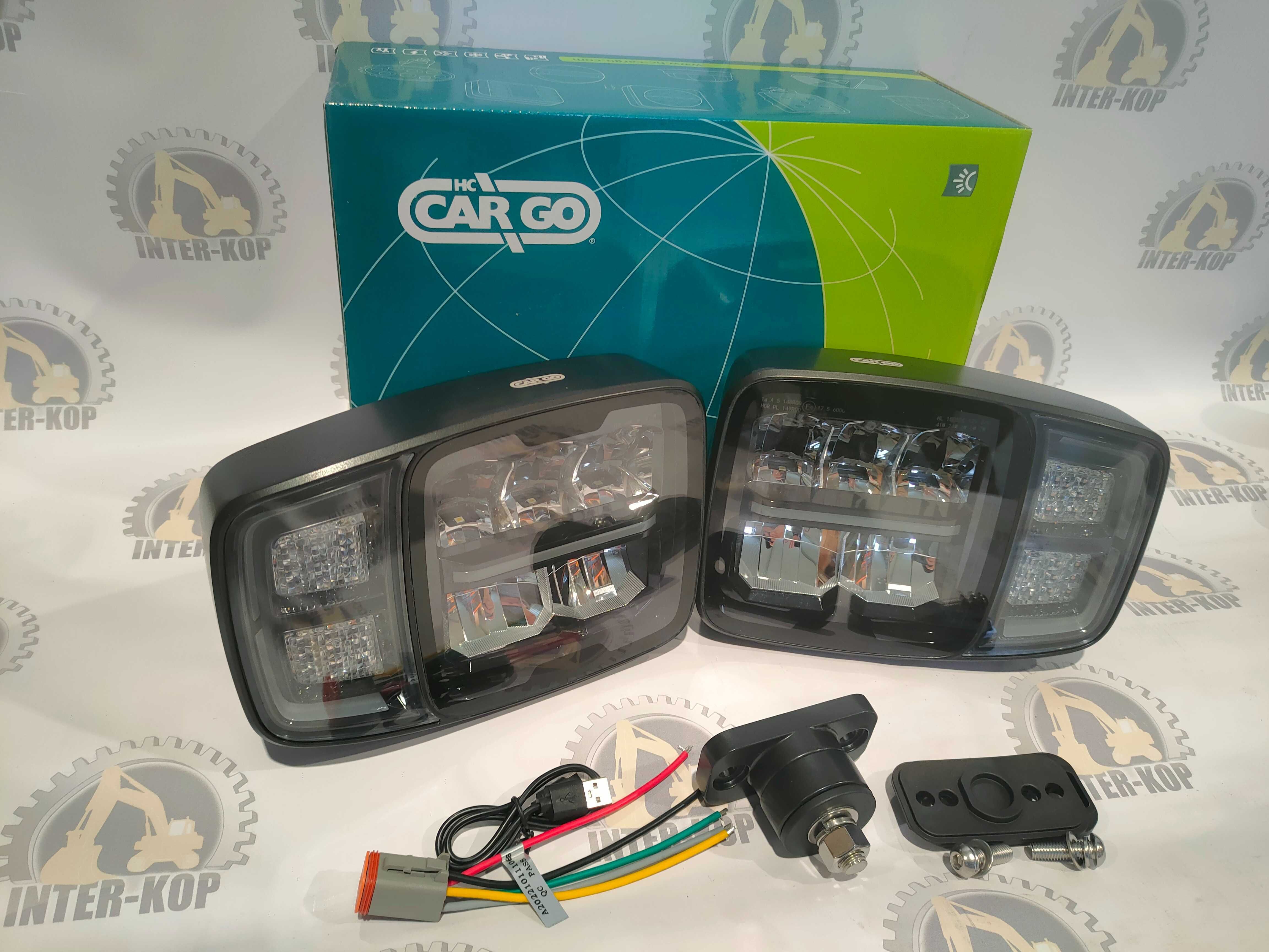 Lampa do jazdy dziennej lewa LED-CAT koparki ładowarki,Ład teleskopowe