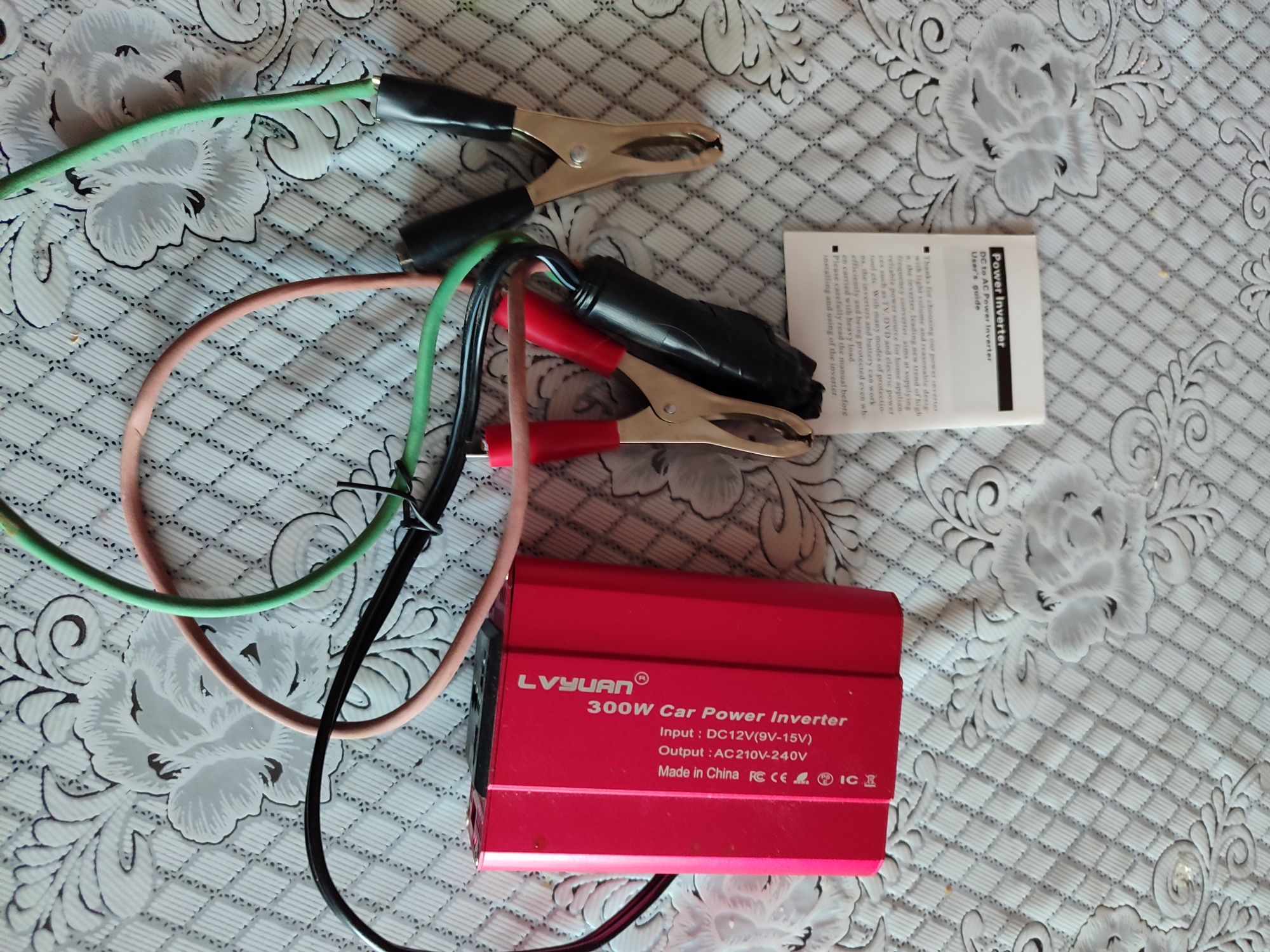 Інвертор lvyuan 300 WAT+Україна-2 ферорезонансний стаб(комплект)