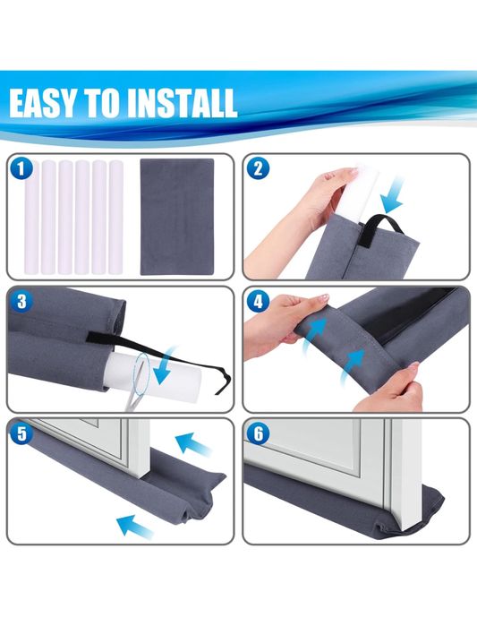 Trusiel Uszczelka do drzwi i okien, ciężka uszczelka do drzwi