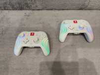 Pad bezprzewodowy Nintendo Switch WAVE Biały RGB Świecący PDP Licencja
