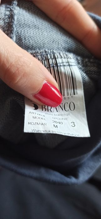 Spodnie ciążowe M