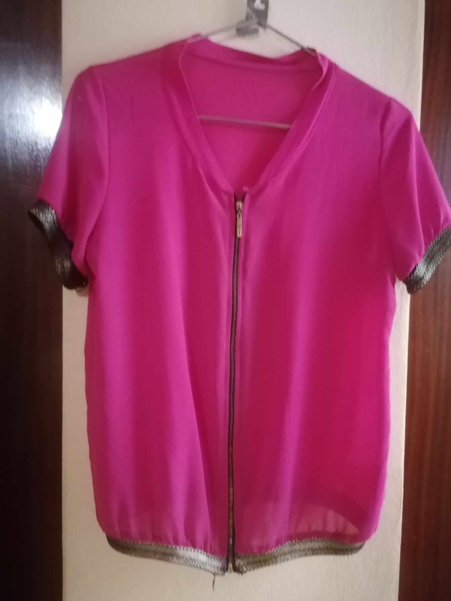 Gilet tule transparente