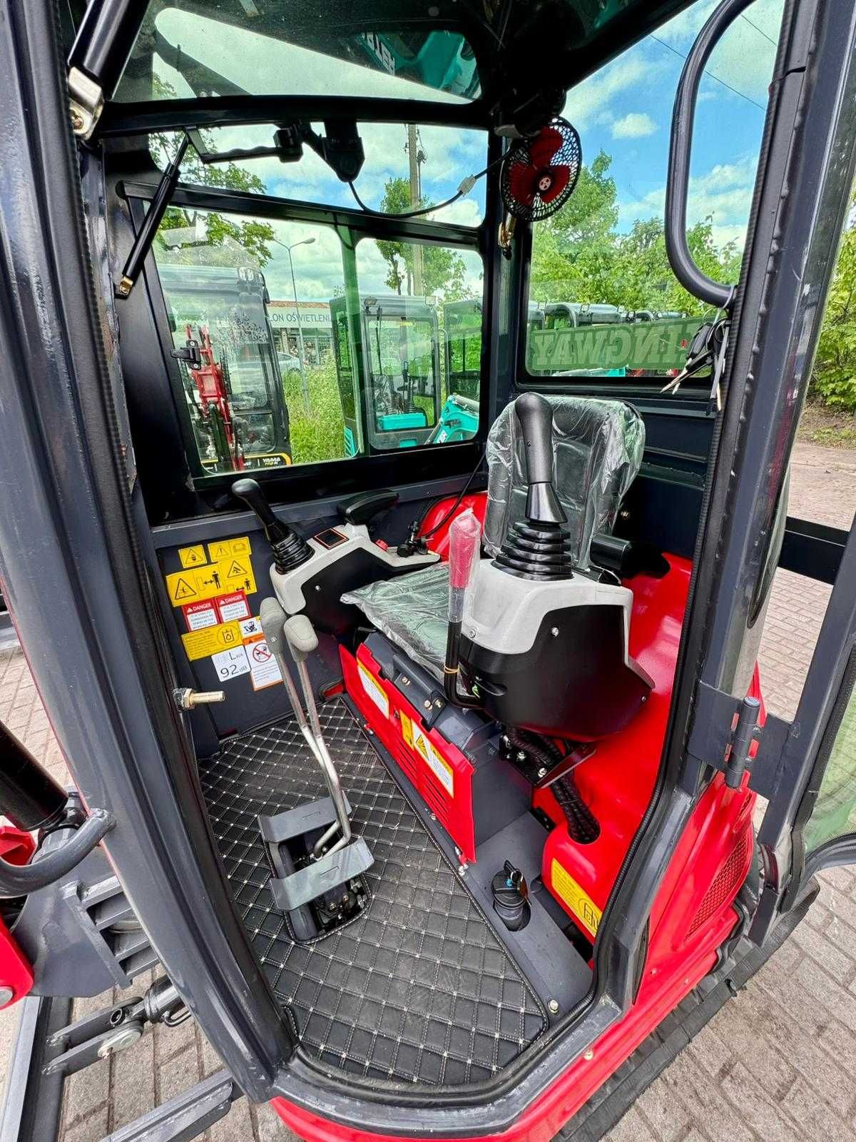 Koparka Kingway RS20K 2000KG Silnik Kubota ,3 Łyżki, Leasing OD 105%!