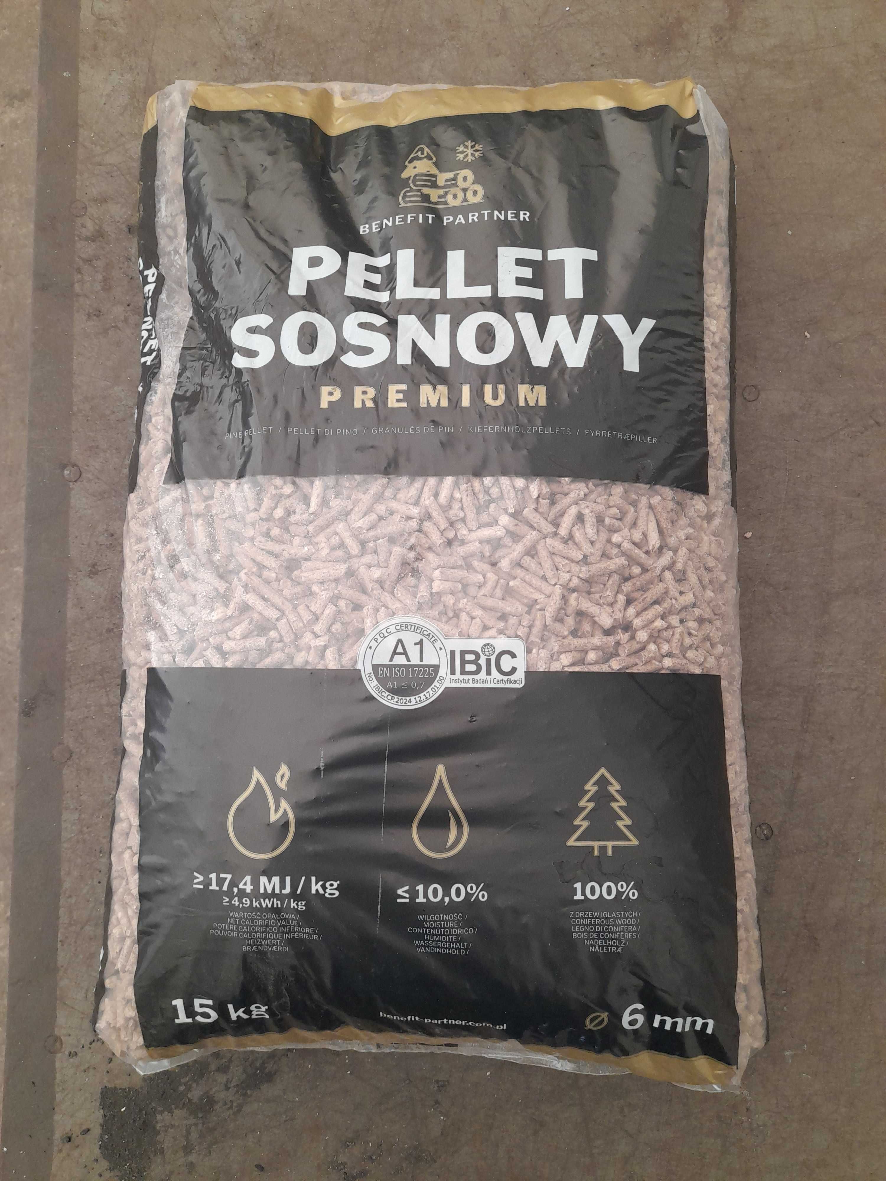 Pellet sosnowy 6mm