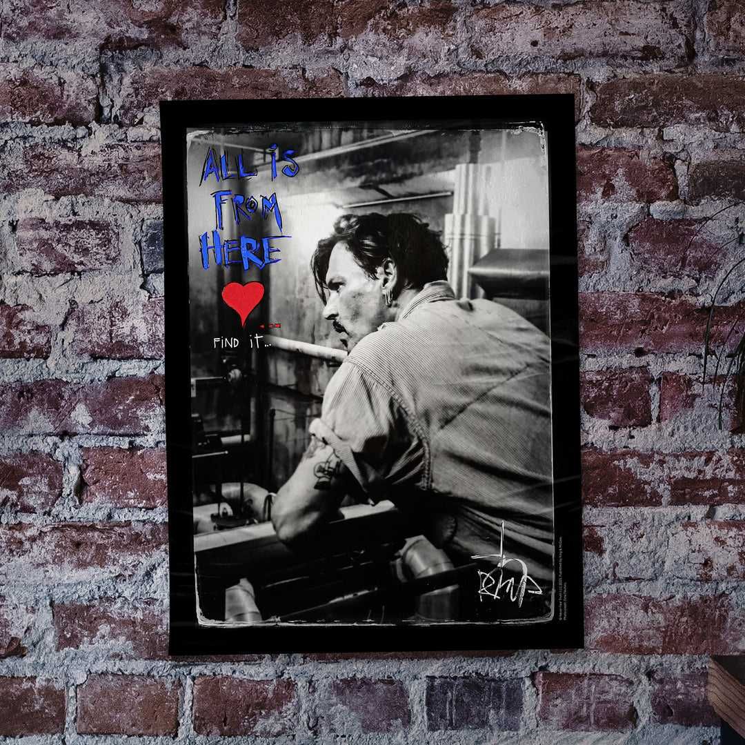 Oficjalne plakaty Johnny Depp Never Fear Truth 45 X 60 cm