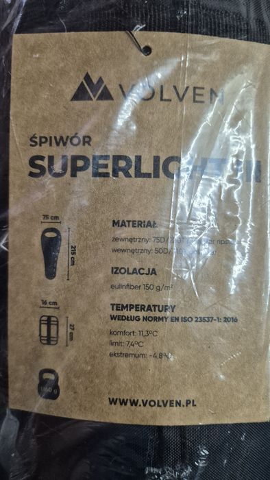 Śpiwór Superlight III VOLVEN