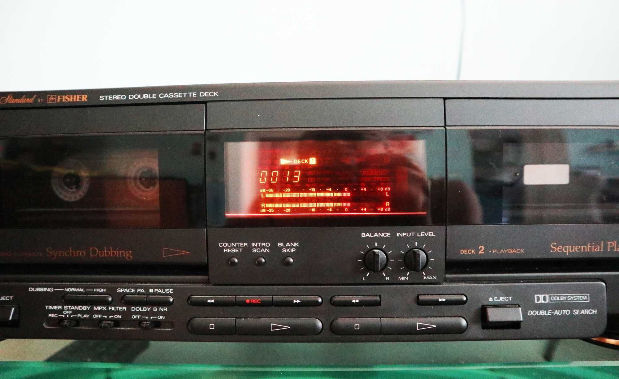 Кассетная дека FISHER CR-W9040 AUDION D900 Германия