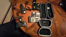 drone parrot anafi com goggles para voo imersivo e carregador triplo
