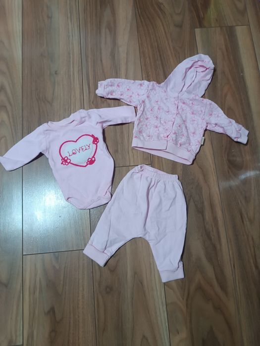 Komplet 3 częściowy dla dziewczynki