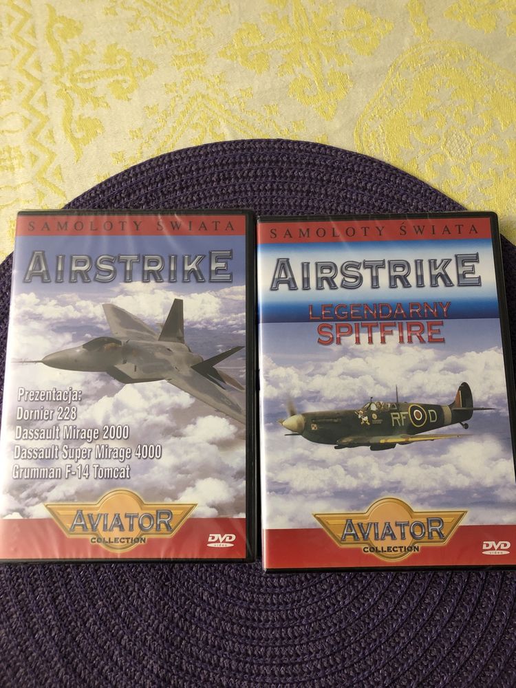 samoloty świata Airstrike aviator collection DVD