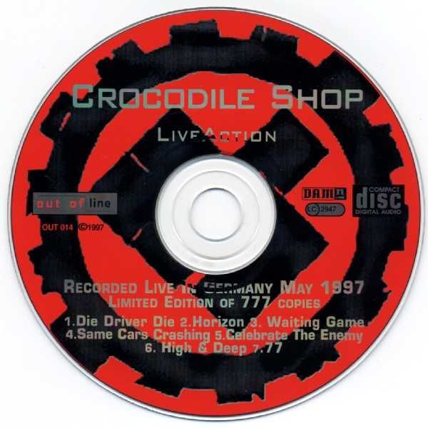 CROCODILE SHOP 2 cd Pain        ebm limited edition