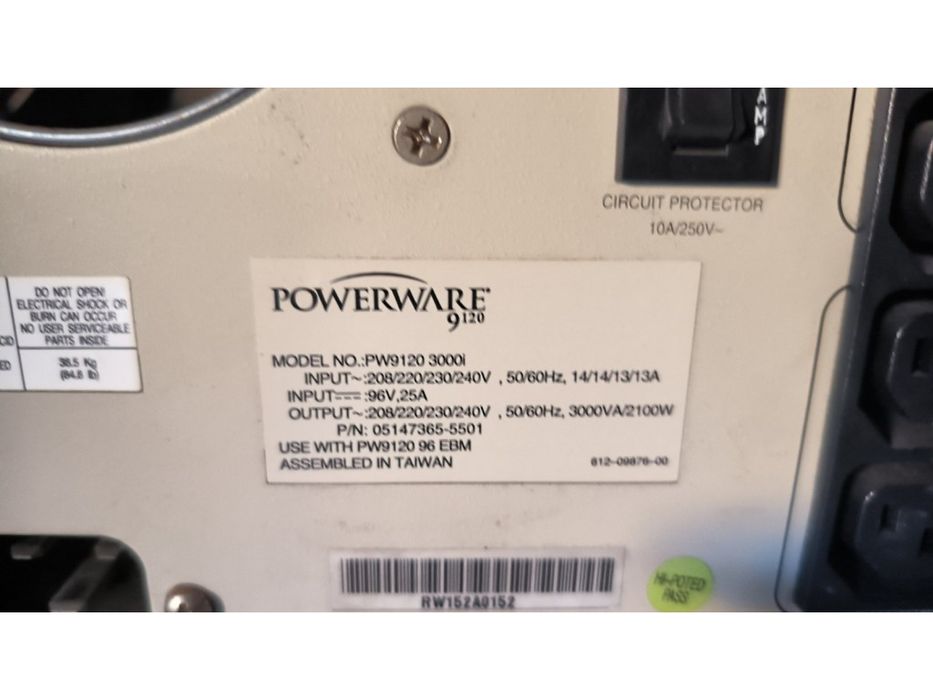 UPS POWERWARE PW9120 3000i 2000i чиста синусоїда