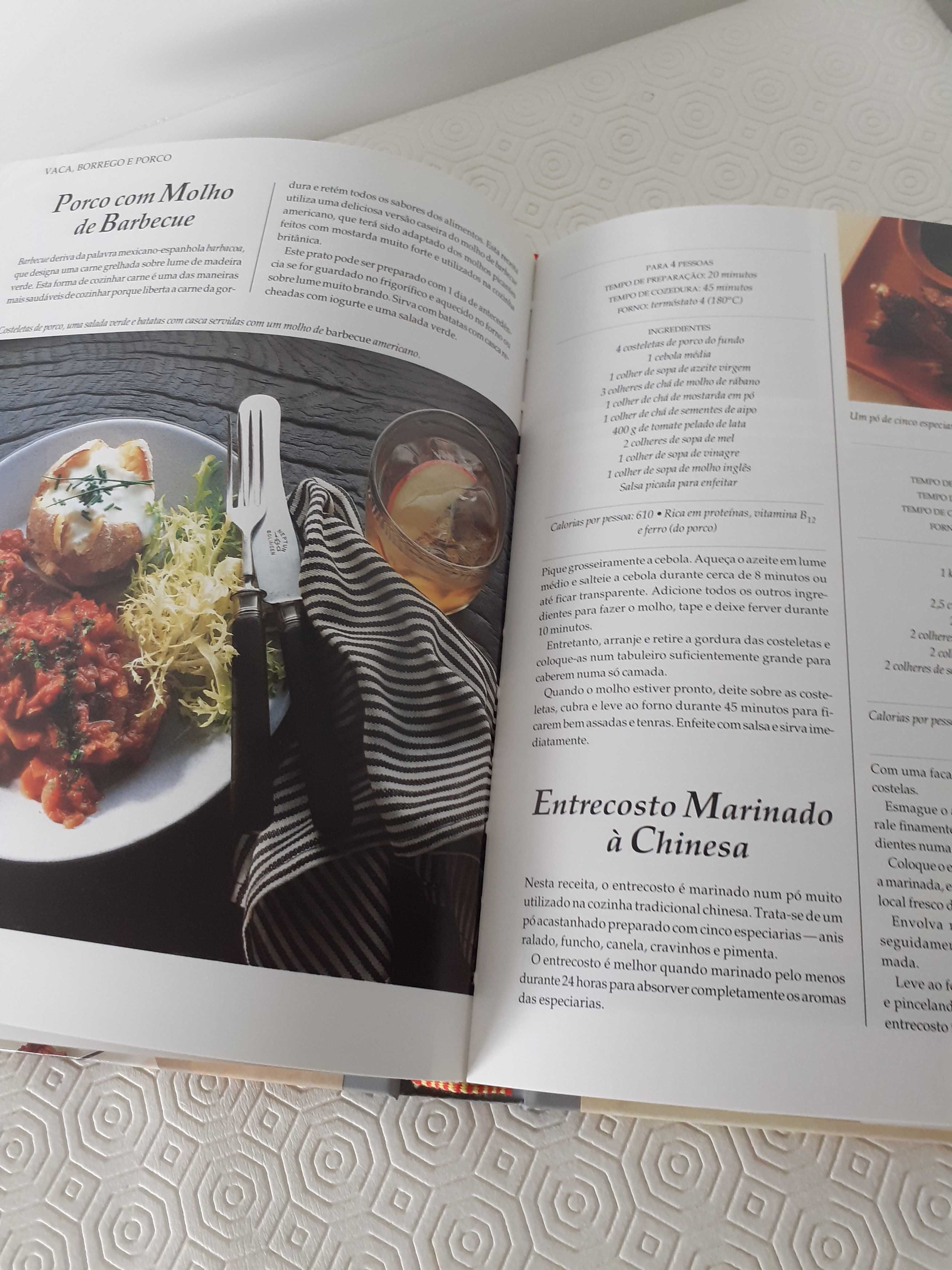 Livro de culinária "Comer Melhor para Viver Melhor"