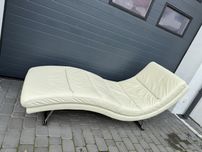 Szezlong leżanka leżak ze skóry