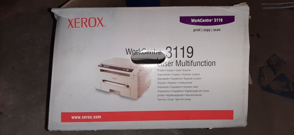 МФУ  лазерний  XEROX 3119