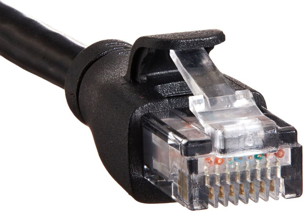 kabel sieciowy amazonbasics rj45 cat-6 1.5m czarny do internetu pc