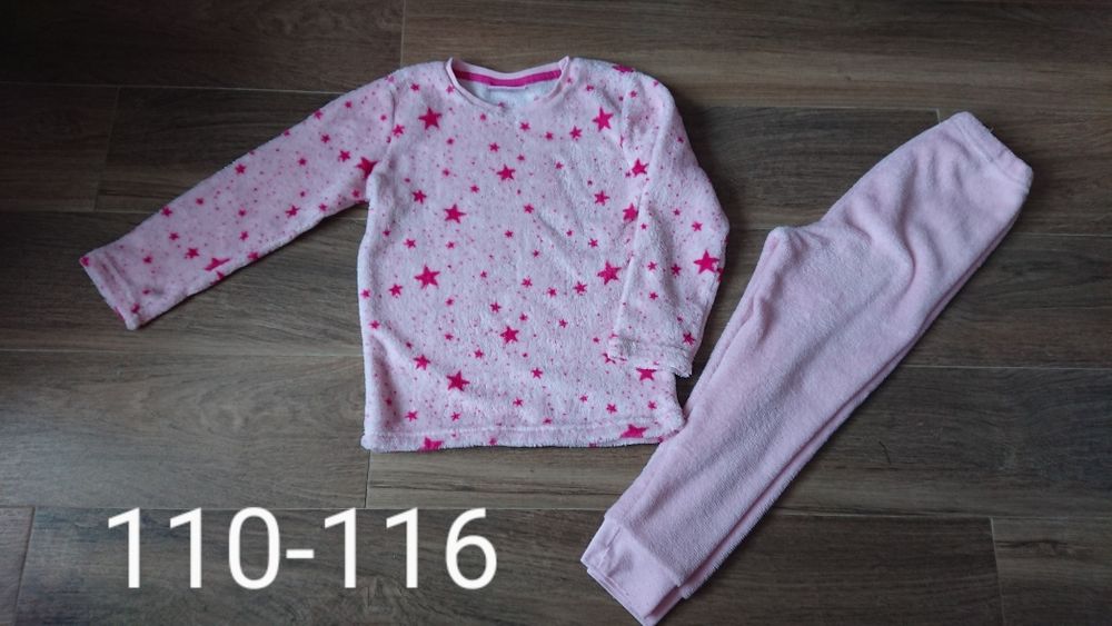 Piżamki długi rękaw 2 częściowe dla dziewczynki rozmiar 110-116
10-1