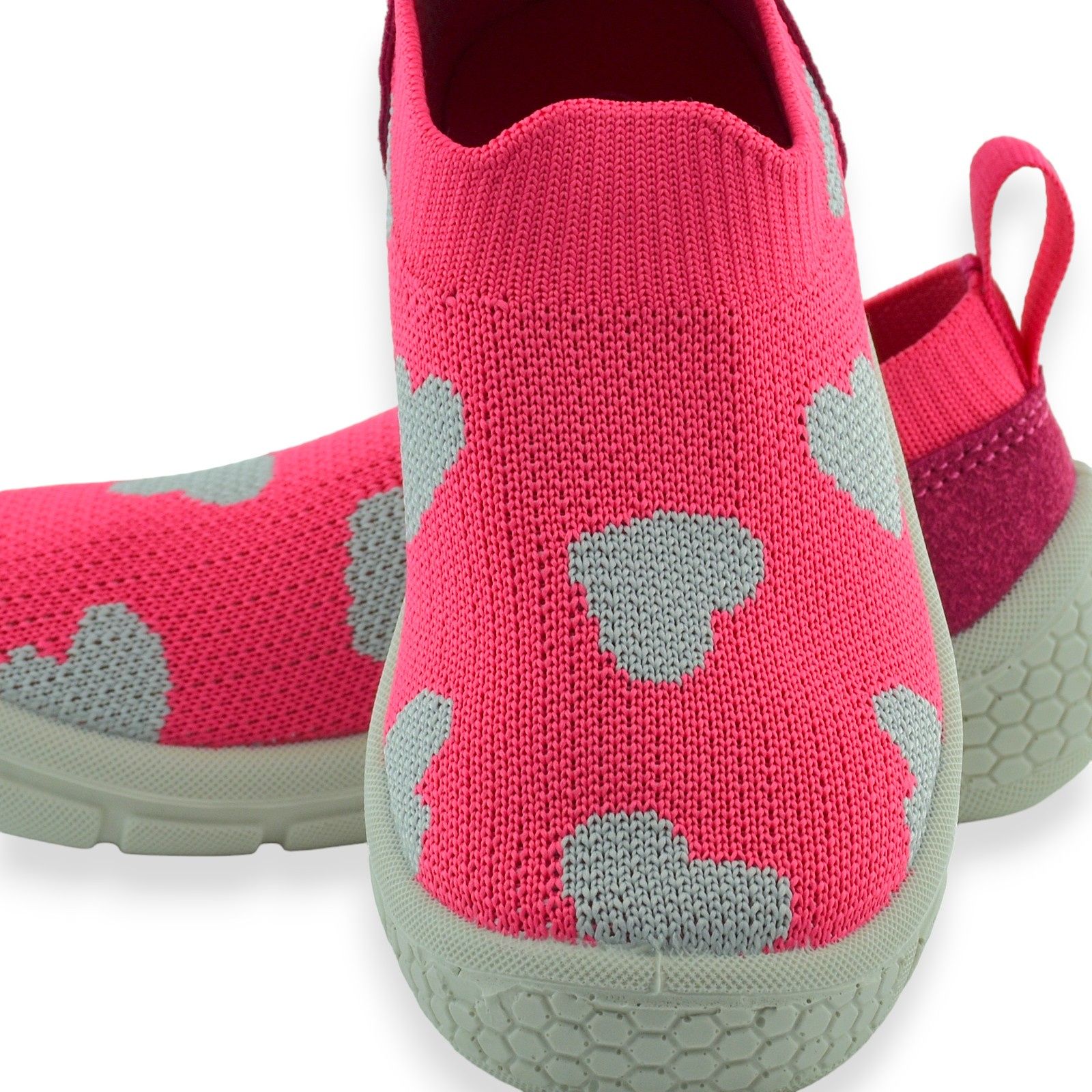 Dziewczęce wsuwane buty sportowe różowe Befado 102X019 Honey  |r.24-30